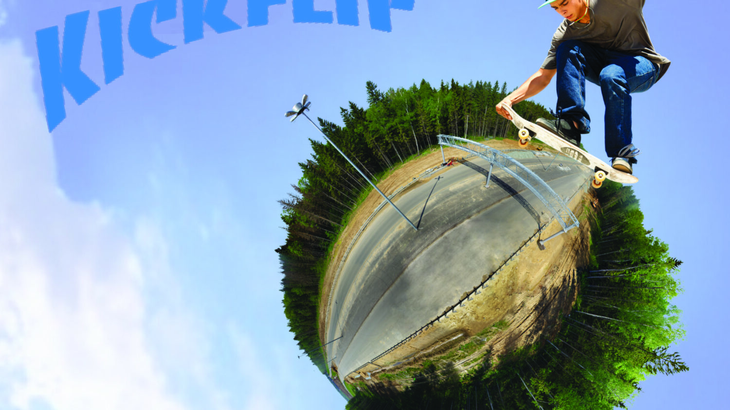 kickflip - poster and artist brief