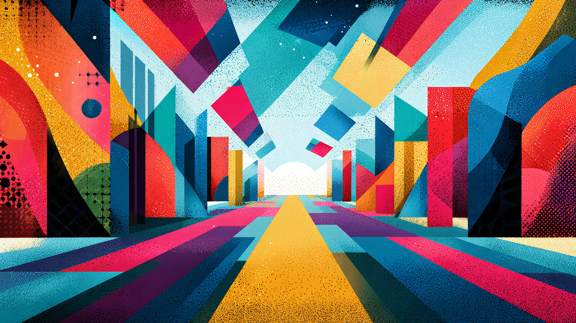 Abstract modern
